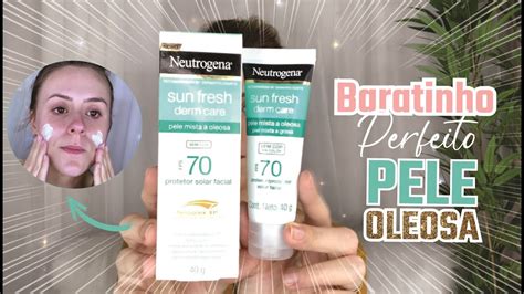 RESENHA PROTETOR SOLAR NEUTROGENA SUN FRESH DERM CARE YouTube