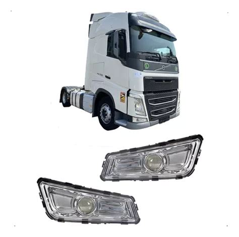 Juego Opticas Faros Auxiliares Antiniebla P Volvo Fm Fh 370