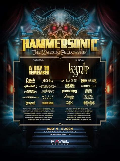 Inilah Lineup Lengkap Hammersonic Festival Boleh Music