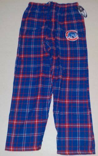 Chicago Cubs Mens Sleep Lounge Pajama Pants Nwt M L Xl 2x 100 Cotton