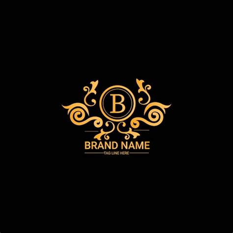 Premium Vector Letter B Luxury Brand Logo Concept Design Vector