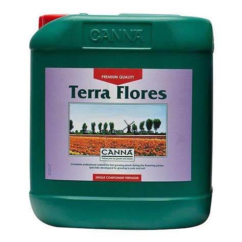 TERRA FLORES 5 Lt Canna Santaplanta Grow Shop