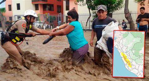 Senamhi Anuncia Fuerte Lluvia De 48 Horas En Lima Y Otras 6 Regiones