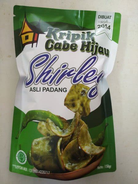 Jual Keripik Balado Cabe Ijo Shirley Khas Padang Gram Di Lapak