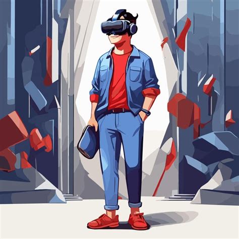 Premium Vector | Immersive insights professional vr vector mastery