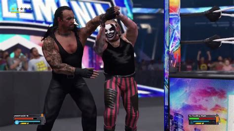 WWE 2K23 PS5 The Fiend Bray Wyatt R I P Vs The Undertaker