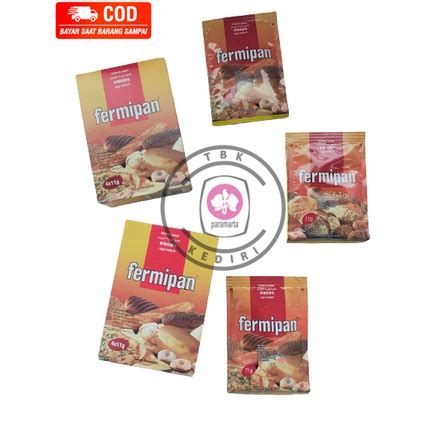 Jual Fermipan Ragi Kering Instant Sachet 11gr Bahan Kue Instant Yeast