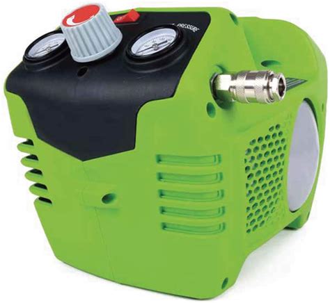 Greenworks G24AC Compresseur à Air Portatif et Gonfleur de Pneus Sans