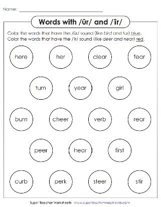 Interactive Ir Ur Er Worksheet Engaging Activities For Learning