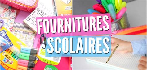 Liste Des Fournitures Scolaires Ecole Georges Bizet