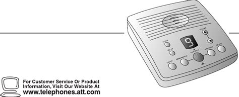 Atandt Answering Machine User Manual