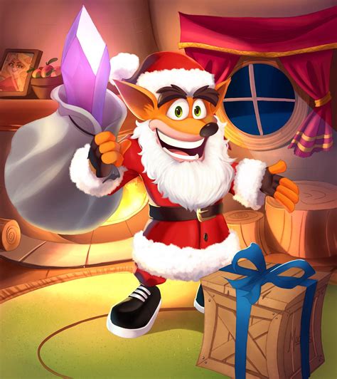 Merry Christmas Everyone Credits To Magaska19 Rcrashbandicoot