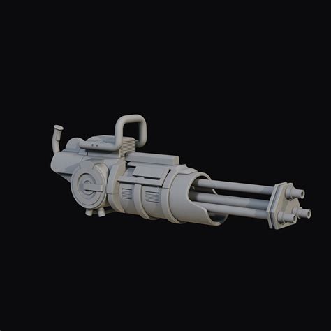 Artstation Minigun