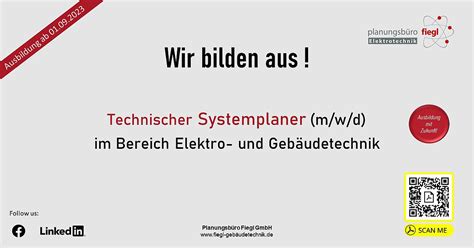 Wir bilden wieder aus Planungsbüro Fiegl