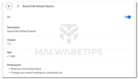 Remove Searchtab Search Redirect Virus Removal Guide