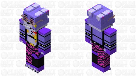 Glamrock Bonnie Official Fnaf Sb Minecraft Skin