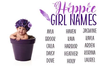 🌿+450 Hippie Earthy Boho Baby Names For Your Flower Child – 2023