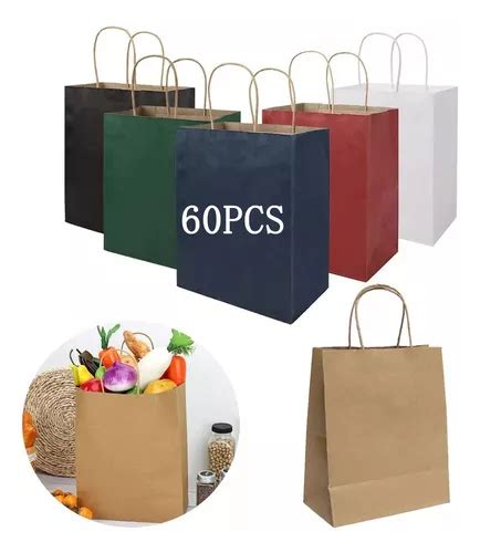 Bolsas De Papel Kraft Ecol Gicas Port Til Decorativas Env O Gratis