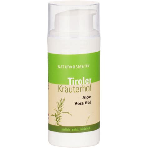 Tiroler Kräuterhof Aloe Vera Gel 100 ml Ecco Verde Online Shop