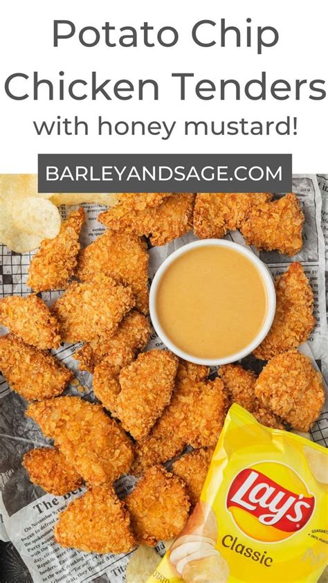 Potato Chip Crusted Chicken Tenders Recipe ~ Barley And Sage Crusted Chicken Tenders Potato