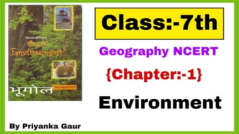 Class Geography Ncert Chapter Environment Ctet Htet Kvs Dsssb