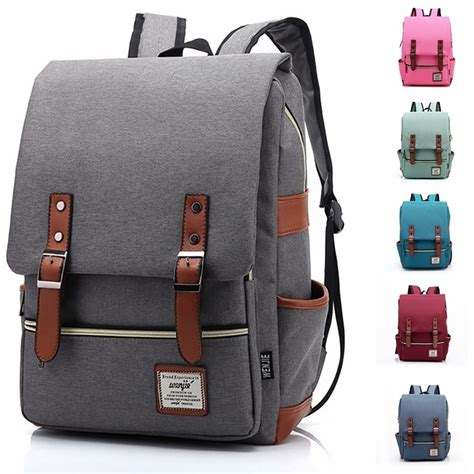 Yolistar Sac à dos Style d école ordinateur PC Portable 15 6 pouces