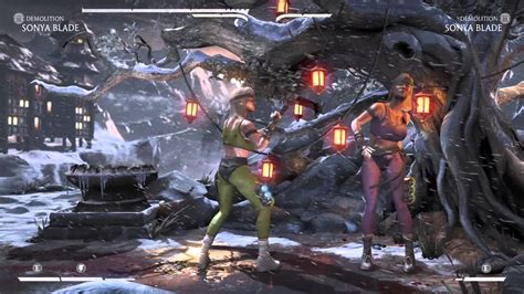 Mortal Kombat X Sonya Blade Mk Costume Mirror Match Youtube