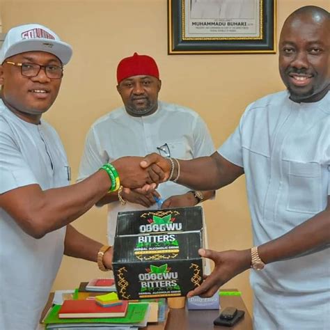 Governor Soludo Receives Obi Cubana In Government House Awka Photos