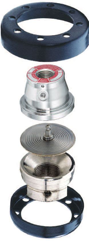 Diaphragm Seal With Threaded Connection For Pressure Gauges