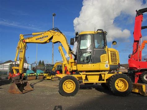 Komatsu Pw Mr Wheel Excavator From Germany For Sale At Truck Id