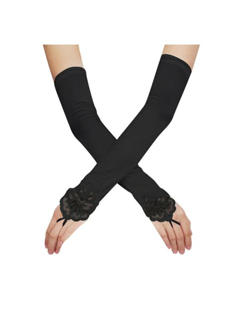 Fingerless Opera Gloves