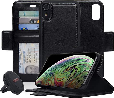 Amazon Navor Universal Car Mount And Detachable Magnetic Wallet