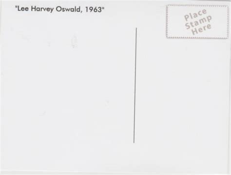 Backyard Photo Of Lee Harvey Oswald Jfk 1963 Postcard {rb18 S3} Ebay