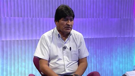 Evo Morales refugiado en Argentina habla de su vínculo con los