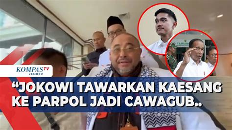 Pks Sebut Jokowi Tawarkan Kaesang Ke Parpol Jadi Cawagub Di Pilgub