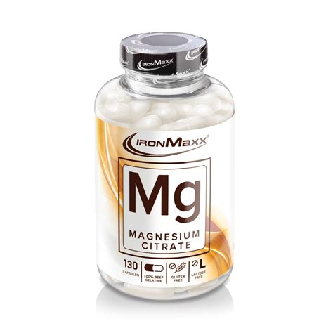 Ironmaxx Mg Magnesium 130 Kapsula Sportska Prehrana Proteinisi