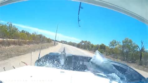 Broome Terrifying Crash Caught On Camera After Car Pulls Out In Front