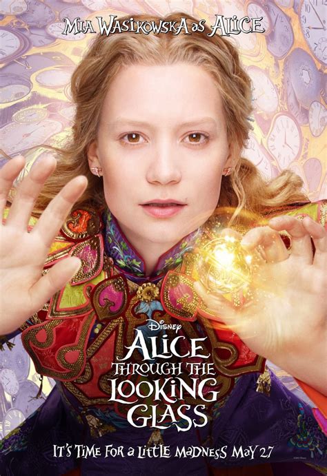 Alice Through The Looking Glass Trailer And Character Posters New New Things