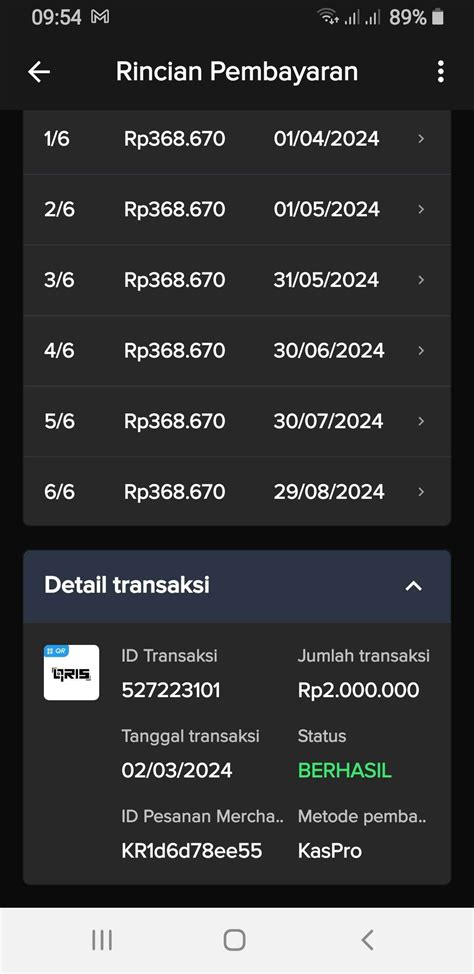 Pembayaran QRIS Kredivo Status Berhasil Tetapi Dana Tidak Masuk