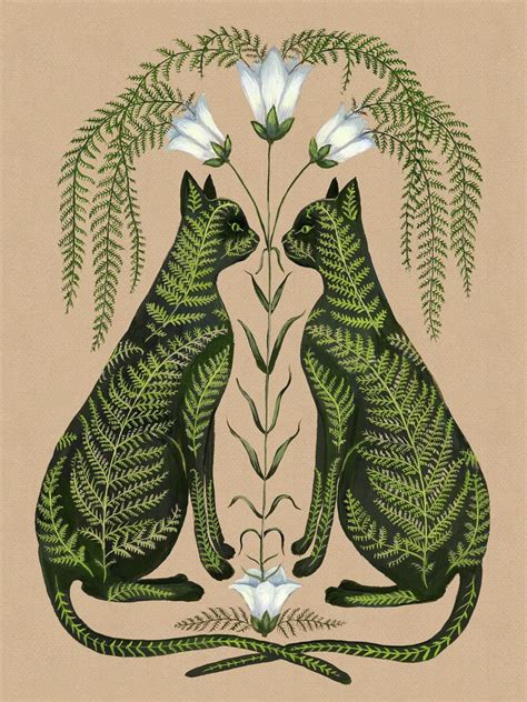 Symmetric Flora And Fauna Converge In Kelly Louise Judds Dreamlike