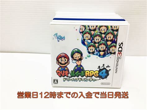 3ds マリオandルイージrpg4 ドリームアドベンチャー ゲームソフト 1a0005 1042eyg1ニンテンドー3ds専用ソフト｜売買