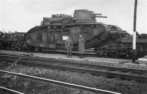 World War II In Pictures French Char 2C Biggest Tank Ever