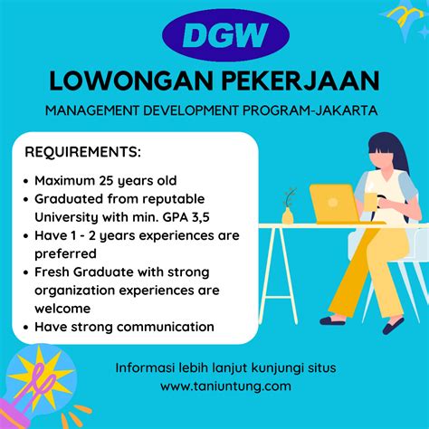 Lowongan Kerja Management Development Program Tani Untung