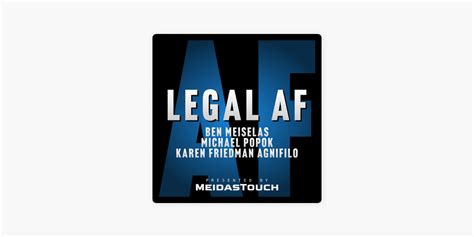 ‎Legal AF by MeidasTouch on Apple Podcasts