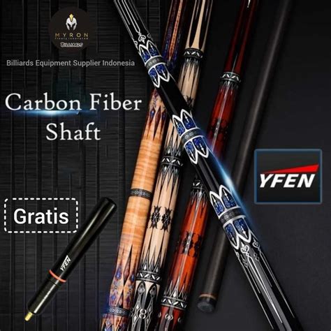 Jual Stick Billiard Carbon Yfen M1 M2 M3 M4 Series Shopee Indonesia