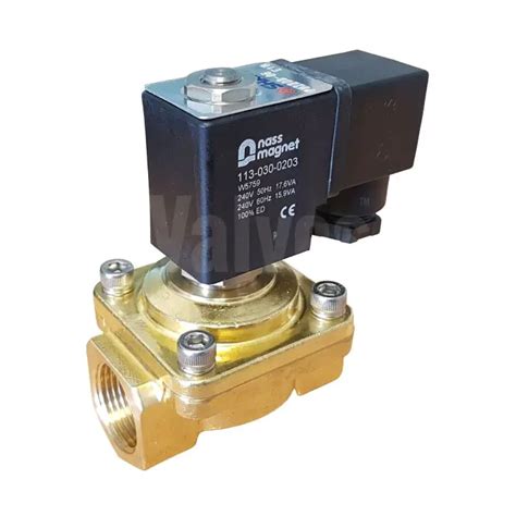 Economy WRAS Approved Brass Solenoid Valve Valves Online