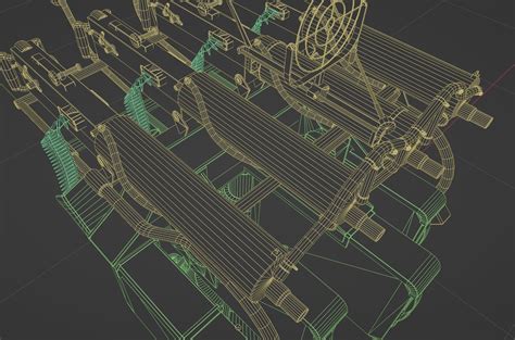 3d Model Quadruple Mounted Maxim Anti Aircraft Machine Gun Vr Ar