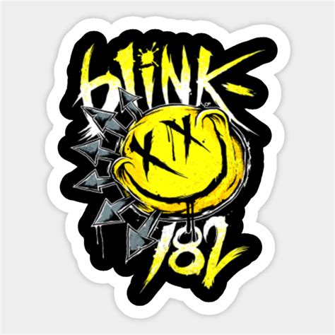 blink 182 new design - Blink 182 - Sticker | TeePublic