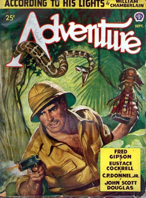 According To His Lights Adventure Magazine Pulp Magazine Pulp Adventure