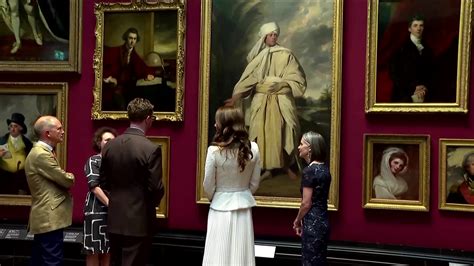 Princess Kate Reopens National Portrait Gallery